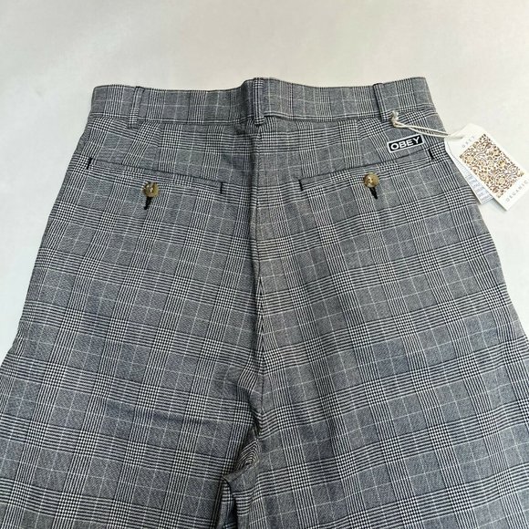 Obey Women's High Waisted Organic Cotton Pants "Tessa" - Picture 4 of 5